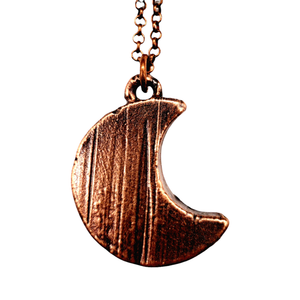 Labradorite Crescent Moon Necklace