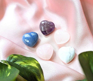 Goddess Gems Crystal Heart Tin Set, Valentine, Galentine