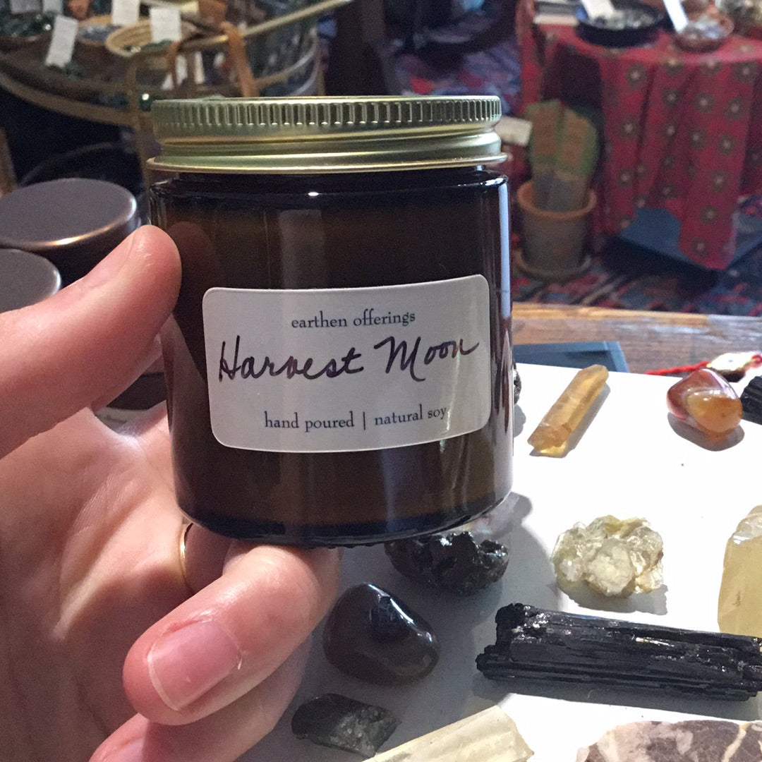 Harvest moon candle