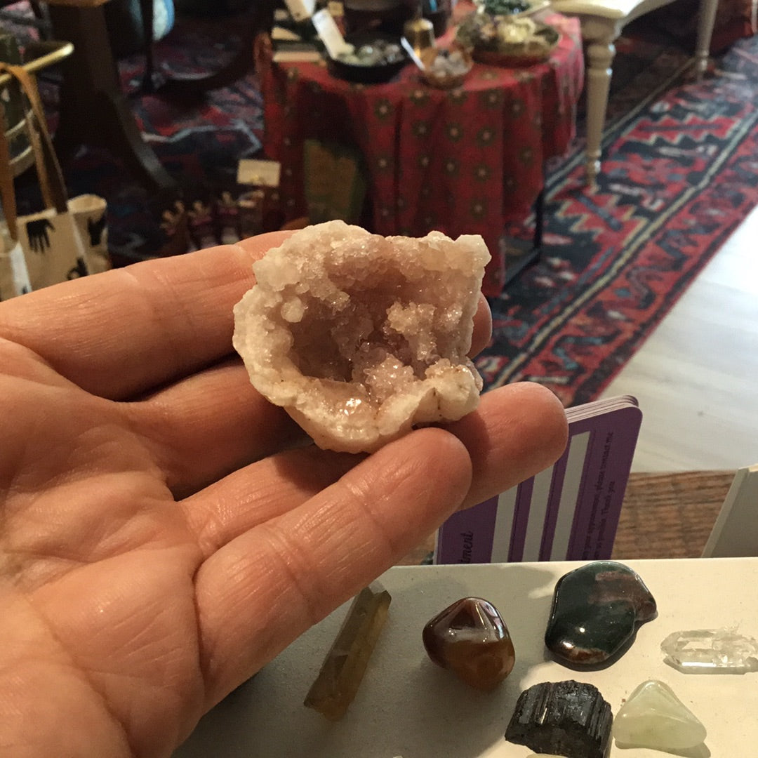 Pink Amethyst Cluster (Small) - Pink Amethyst Crystal