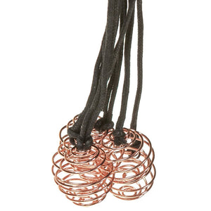 Copper Cage Necklace