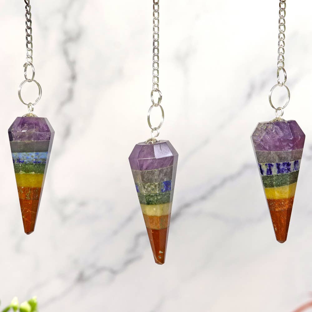 Chakra Bonded Pendulum | Chakra Pendulums
