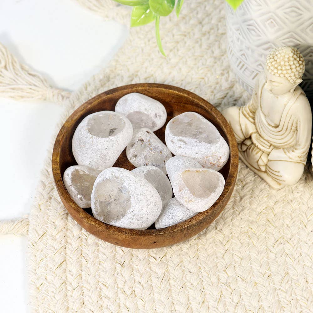 Quartz Ema Eggs (Pack of 10) | Quartz Seer Stone
