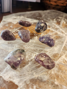 Tumbled Lepidolite