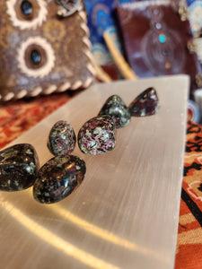 Eudialyte tumbled