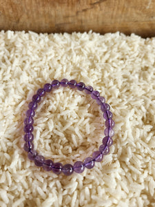 Small Amethyst Bracelet