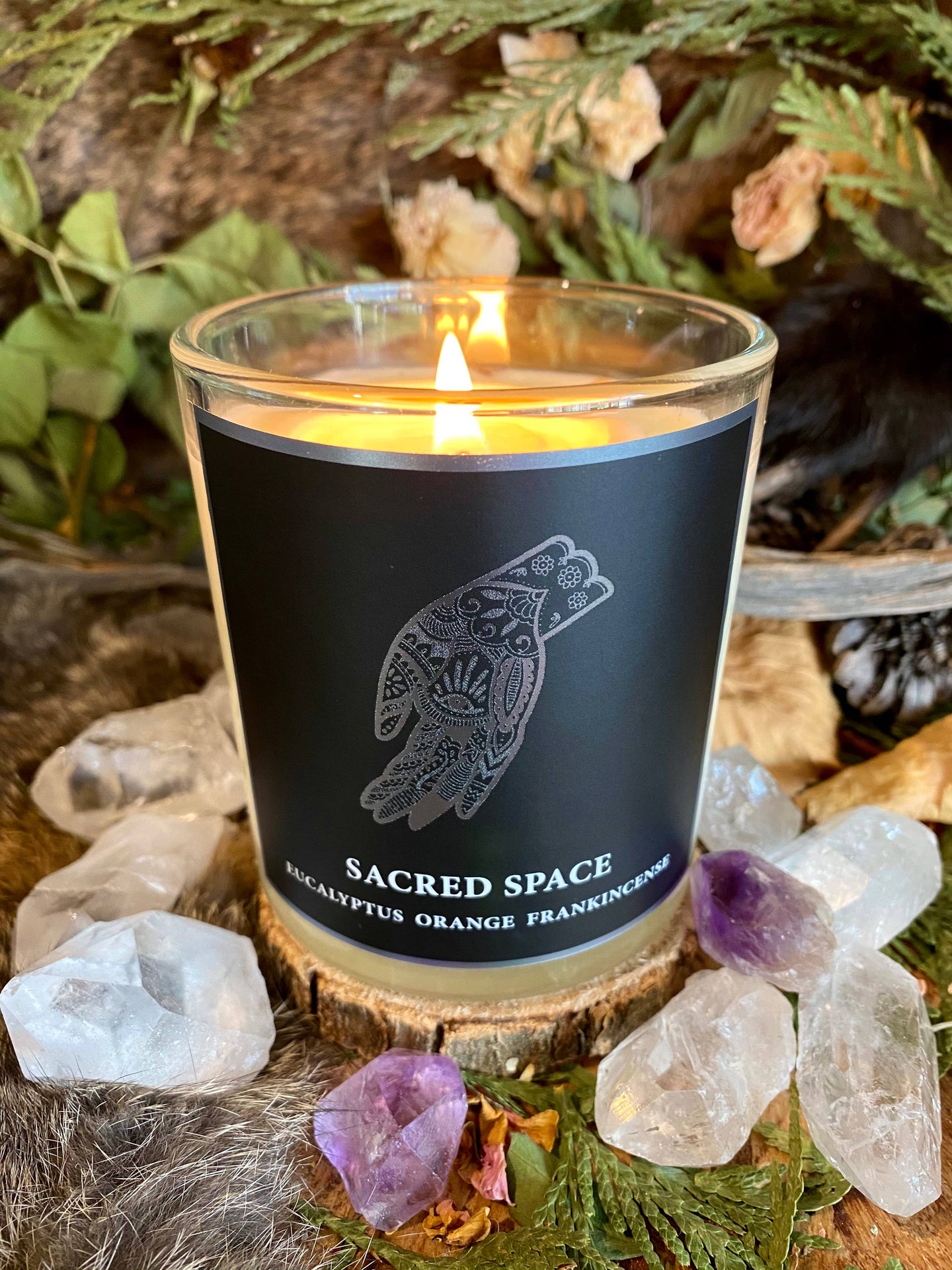Sacred Space Candle