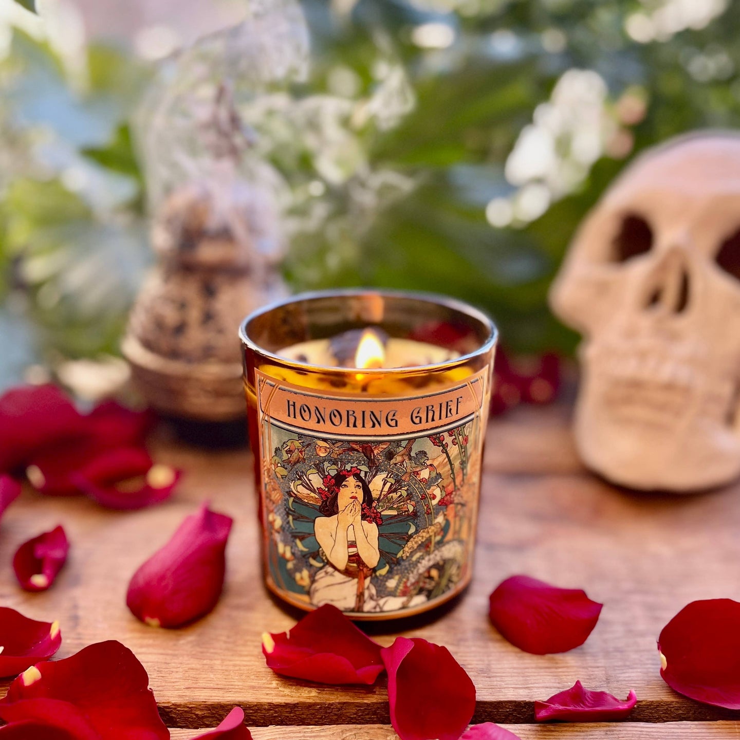Honoring Grief Candle