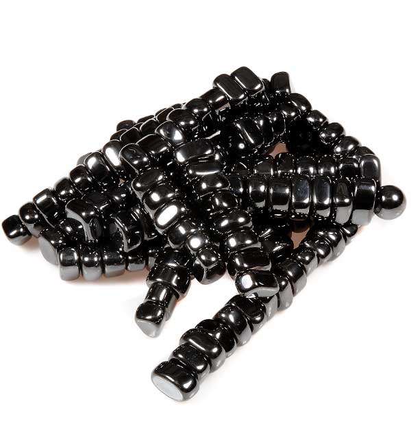 Black Magnetic Hematite Tumbled