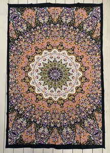 Star Elephant Tapestry Wall Hanging Decor 80”X50” Blue