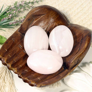 Pink Calcite Massage Stone