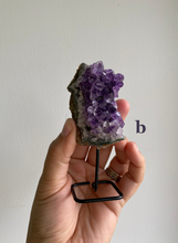 Amethyst Cluster on Stands