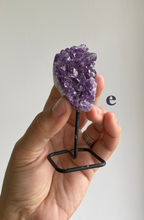 Amethyst Cluster on Stands