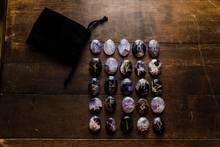 Amethyst Crystal Rune Set