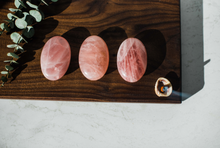 Rose Quartz Palm Stone