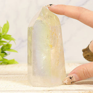 Angel Aura Quartz Polished Point - Choose BY WEIGHT