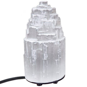 Selenite Lamp Small | Selenite Crystal Decor