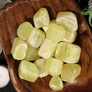 Lemon Calcite Tumbled Stones