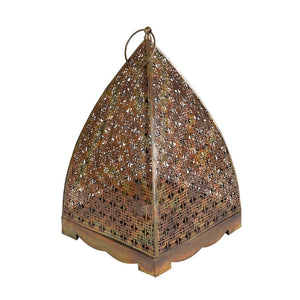 Chatushkosh Antique Copper Lantern - 14"