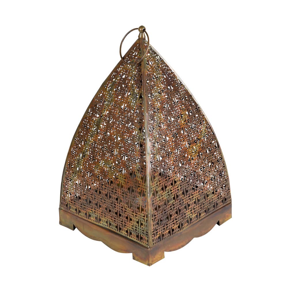 Chatushkosh Antique Copper Lantern - 14