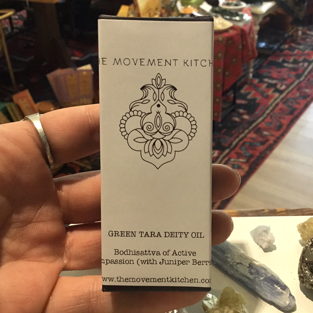 Green Tara Diety oil
