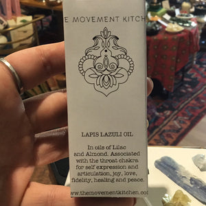 Lapis lazuli oil from The Movement Kitchen