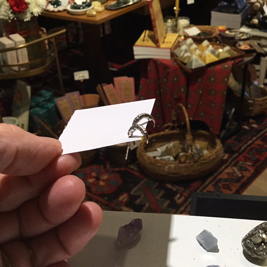 Earring bird claw post