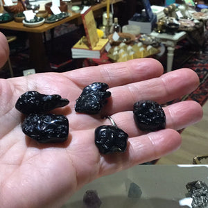 Tektite tumbled