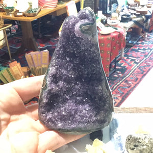 Galaxy Rainbow Amethyst Stand Up - Rainbow Amethyst Décor