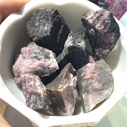 Rhodonite raw